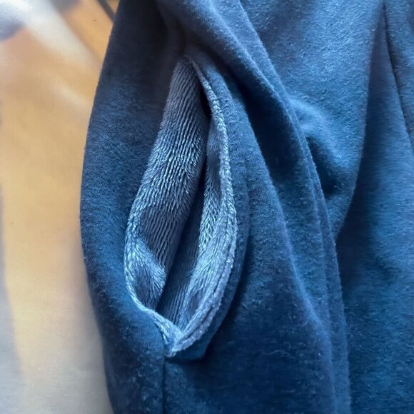 UGG AUSTRALIA DUFFIELD Long ROBE Blue Jay - Picture 9 of 16